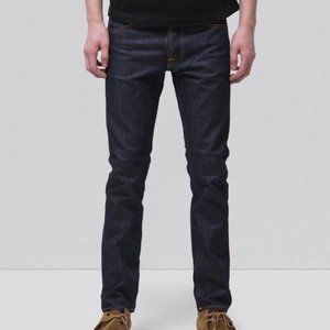 Nudie Jeans Tilted Tor Dry Pure Navy